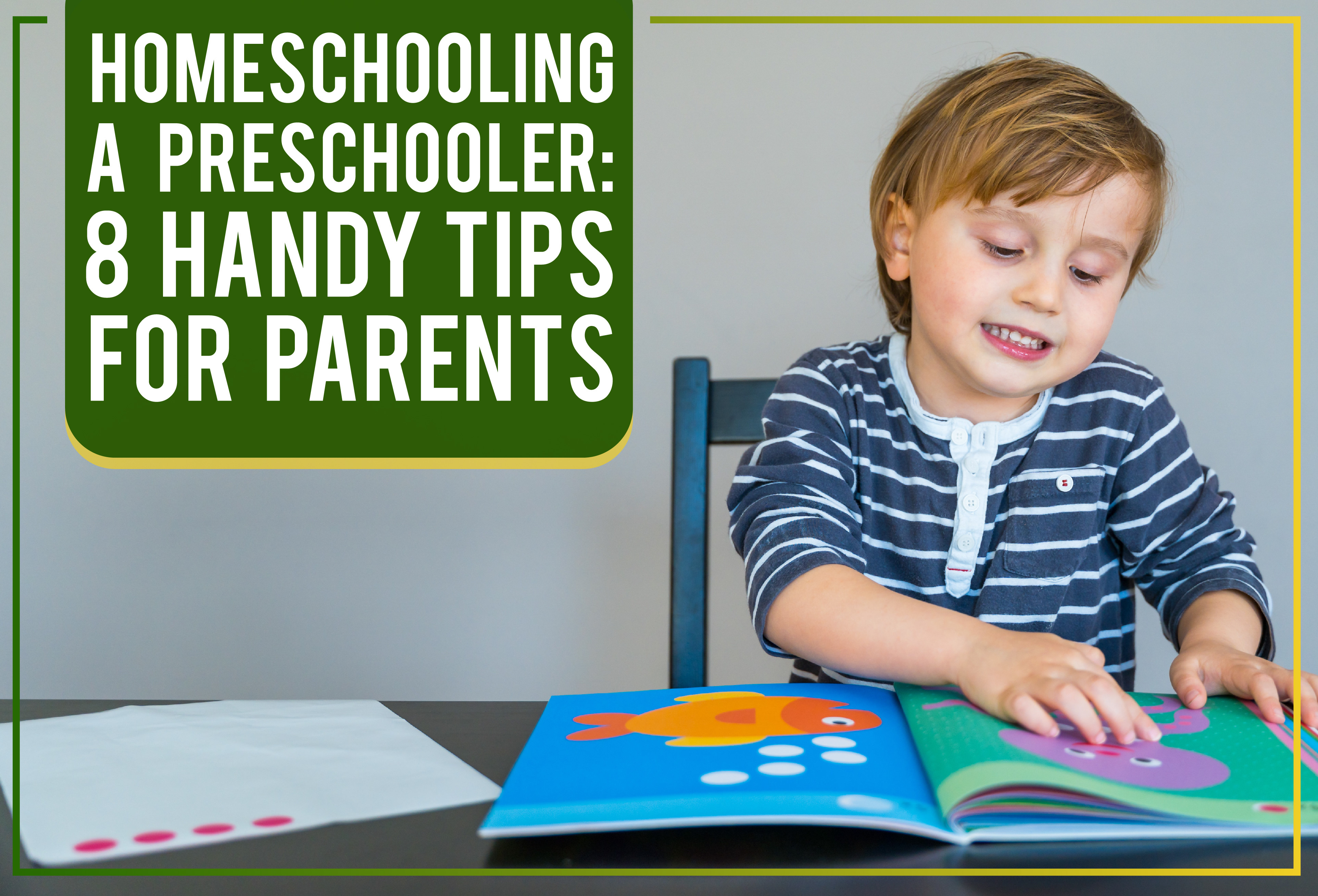 homeschooling a preschooler