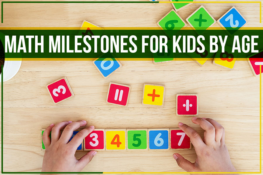 Math Milestones For Kids By Age